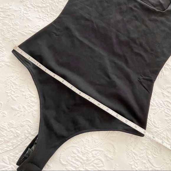 NWT Lulus Free People Square Eyes Black Bodysuit Small - Picture 12 of 13